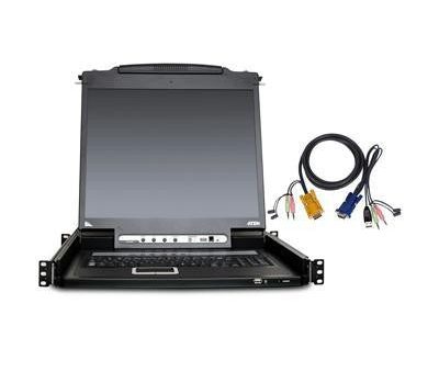 16 Port LCD KVM Console Kit Online Sale