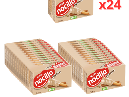 Pack Familiar: Nocilla Sticks Avellanas BiPack, 60 gr x 24 (1.44 kg) (Caducidad: 25-01-2025) For Sale