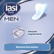 IASI MEN Medium Level 2, Escudos Absorbentes para pérdidas urinarias masculinas leves, 10 unidades, con núcleo ultraabsorbente y alas adhesivas Embalaje Deteriorado Online Hot Sale