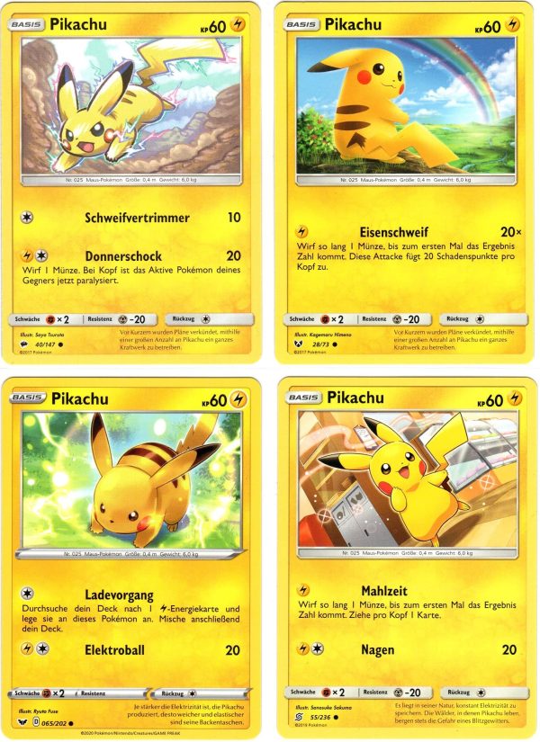 (Edición Alemana) - Colección de Cartas Pokémon Pikachu Embalaje Deteriorado on Sale