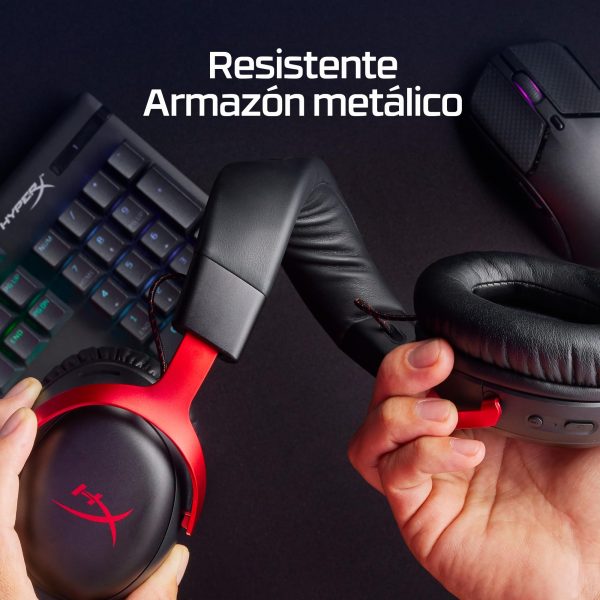 HyperX Cloud III Wireless Auriculares Gaming Inalámbricos Negros Reacondicionado For Discount