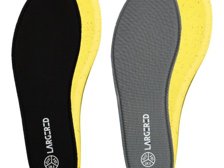 Talla: 39 EU - Plantillas Memory Foam LARGERED para Zapatos de Mujer y Hombre - Cómodas y Flexibles para Trabajo, Deportes y Anti-fatiga on Sale