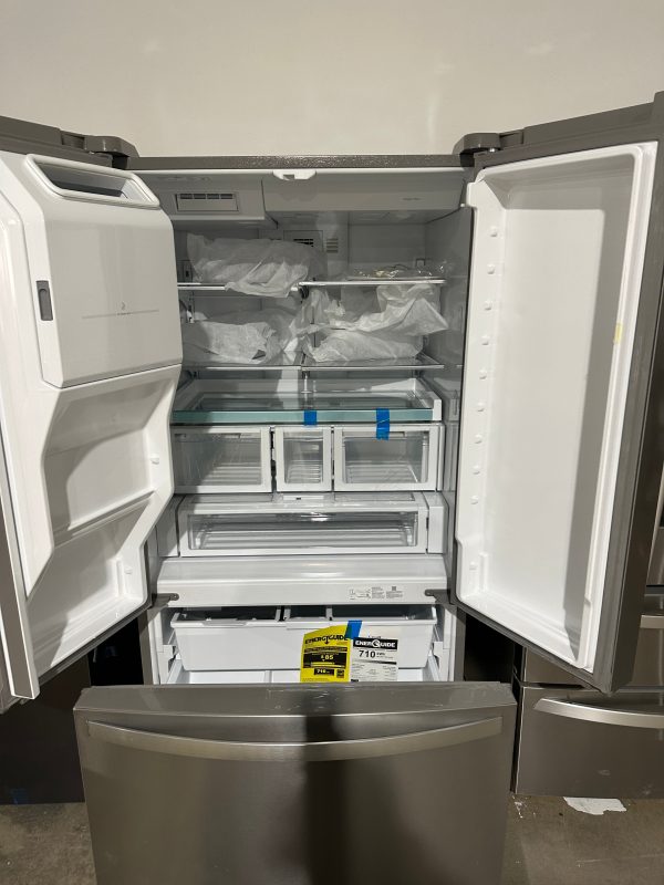 BRAND NEW BEAUTIFUL WHIRLPOOL FRENCH DOOR REFRIGERATOR MODEL: WRF767SDHZ  REF12377S For Sale