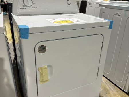 New Admiral 6.5 Cu. Ft. White Electric Dryer  MODEL: AED4516MW  DRY11996S For Cheap