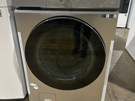 STACKABLE SAMSUNG SMART FRONT LOAD WASHER MODEL: WF53BB8900AT  WAS12074S Cheap