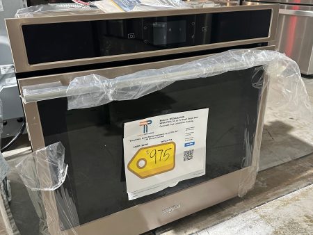 GENTLY USED WHIRLPOOL SINGLE ELECTRIC WALL OVEN - with WARRANTY - MODEL: WOSA2EC0HN  WOV11175S For Cheap