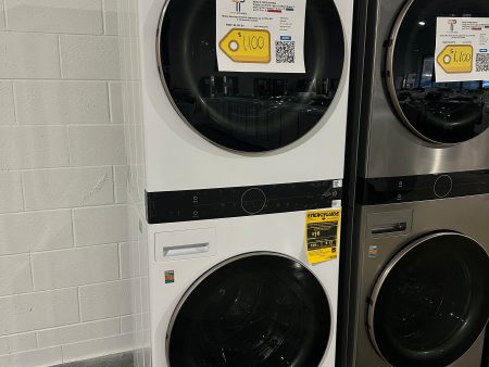 GORGEOUS LG WASHTOWER - ELECTRIC DRYER SMART WASHER LAUNDRY SET MODEL: WKE100HWA  WAS12069S Cheap