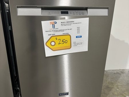 GREAT MAYTAG DISHWASHER WITH STAINLESS STEEL TUB - WARRANTY INCLUDED - MODEL: MDB4949SKZ  DSW11382S Sale