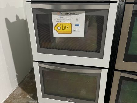 BEAUTIFUL WHIRLPOOL DOUBLE ELECTRIC WALL OVEN - WARRANTY INCLUDED - MODEL: WOD93EC0AH02  WOV11171S Online now