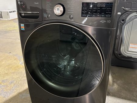 LG STACKABLE SMART FRONT LOAD WASHER MODEL: WM4000HBA  WAS12067S on Sale