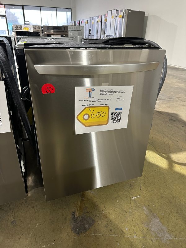 BRAND NEW STAINLESS STEEL TUB DISHWASHER - TOP CONTROL - MODEL: LDTH7972S  DSW11348S on Sale